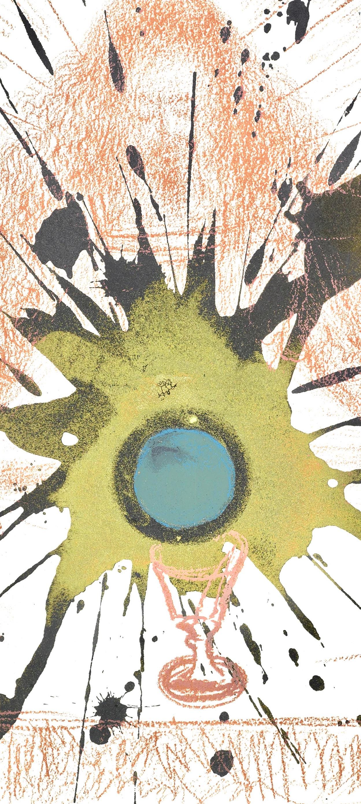 Salvador Dali, Composition (Michler/Lpsinger 1600; Field 69-3), Biblia Sacra, Lithograph