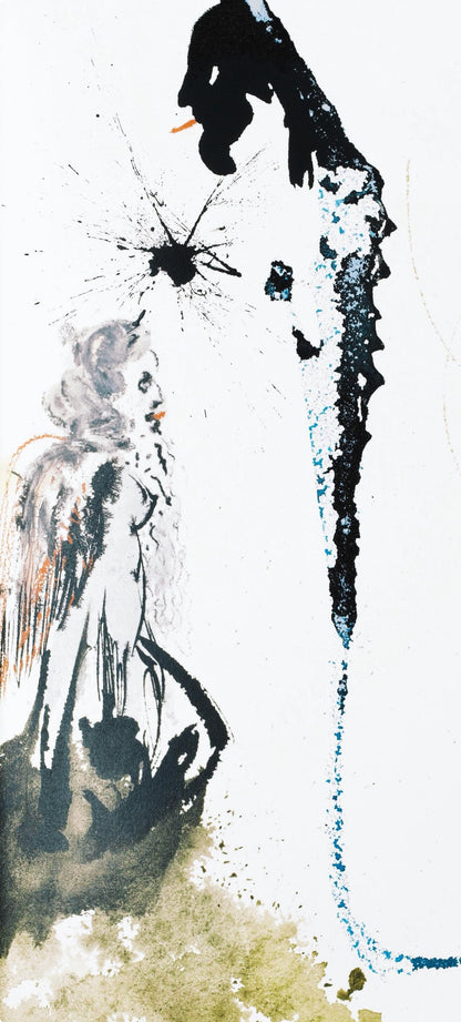 Salvador Dali, Composition (Michler/Lpsinger 1600; Field 69-3), Biblia Sacra, Lithograph