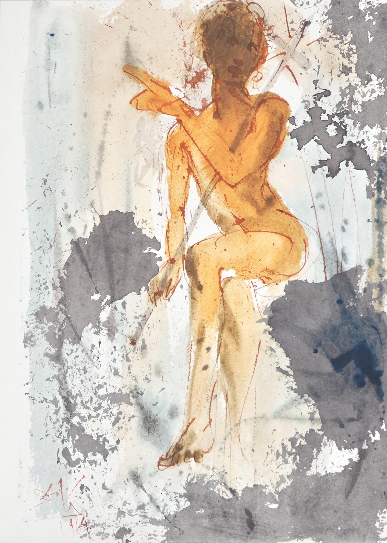 Salvador Dali, Composition (Michler/Lpsinger 1600; Field 69-3), Biblia Sacra, Lithograph