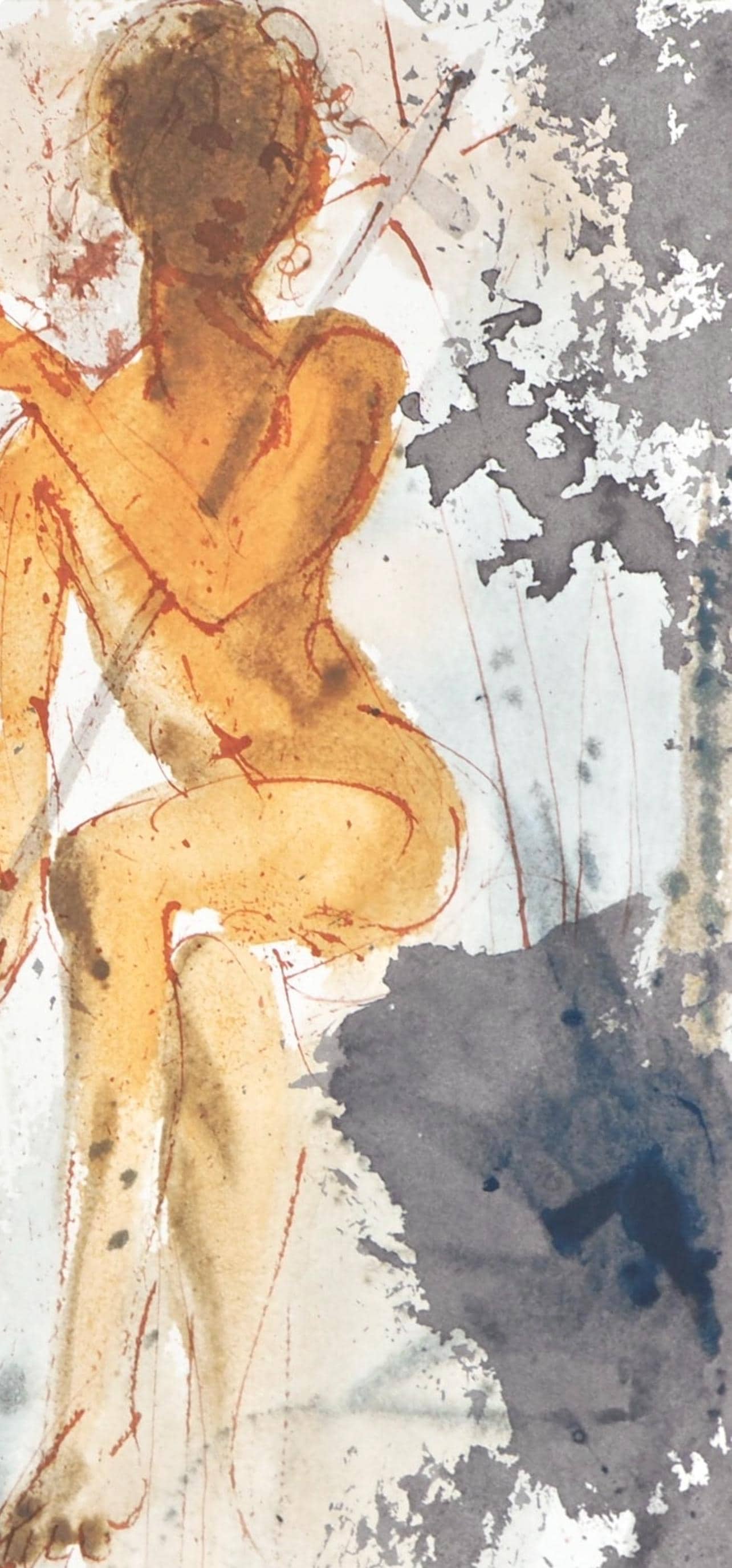 Salvador Dali, Composition (Michler/Lpsinger 1600; Field 69-3), Biblia Sacra, Lithograph