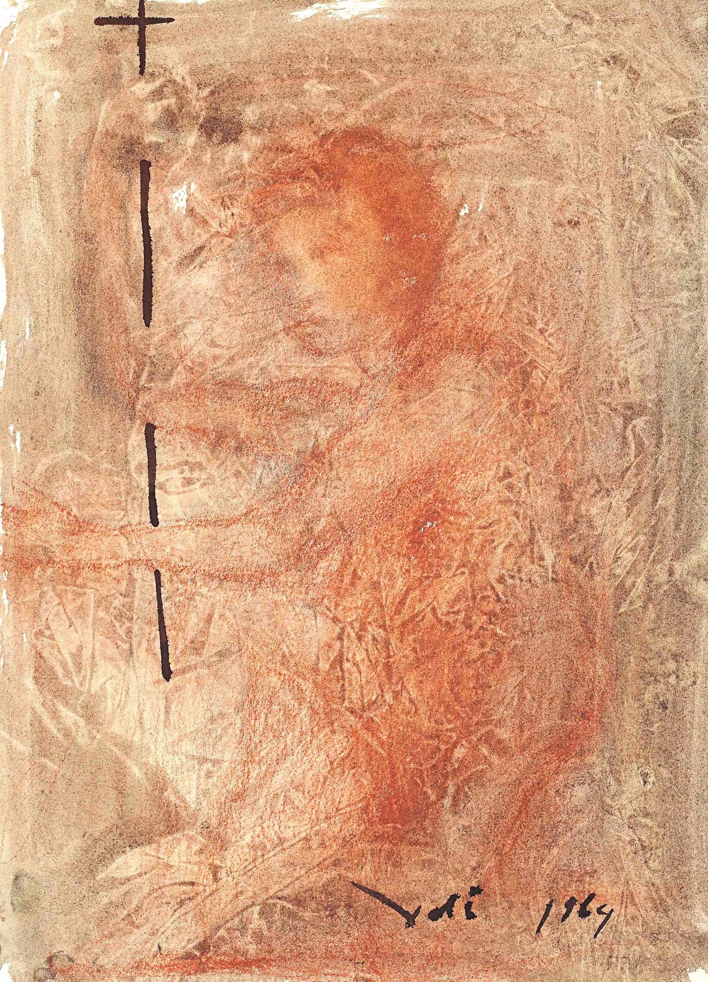 Salvador Dali, Composition (Michler/Lpsinger 1600; Field 69-3), Biblia Sacra, Lithograph