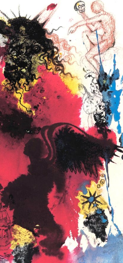 Salvador Dali, Composition (Michler/Lpsinger 1600; Field 69-3), Biblia Sacra, Lithograph