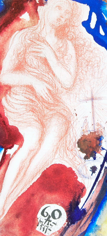 Salvador Dali, Composition (Michler/Lpsinger 1600; Field 69-3), Biblia Sacra, Lithograph