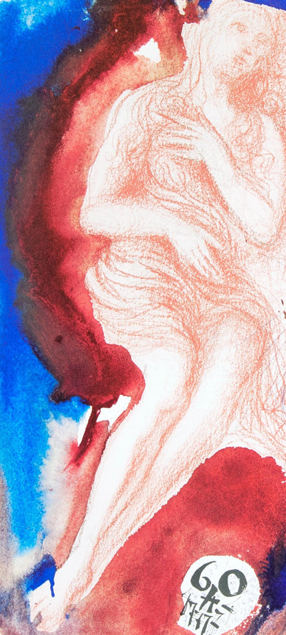 Salvador Dali, Composition (Michler/Lpsinger 1600; Field 69-3), Biblia Sacra, Lithograph