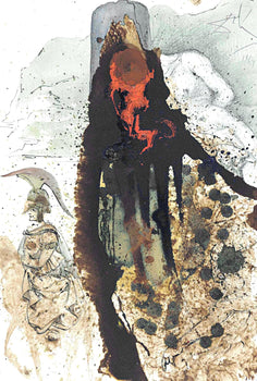 Salvador Dali, Composition (Michler/Lpsinger 1600; Field 69-3), Biblia Sacra, Lithograph