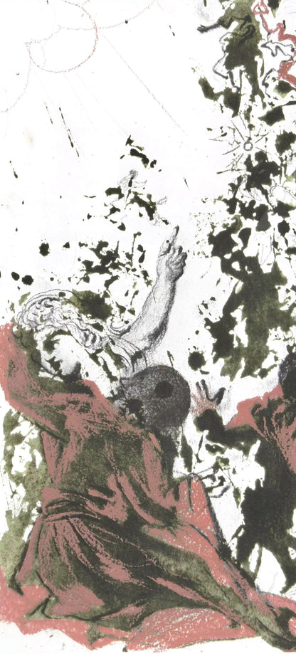 Salvador Dali, Composition (Michler/Lpsinger 1600; Field 69-3), Biblia Sacra, Lithograph