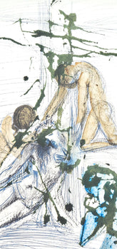 Salvador Dali, Composition (Michler/Lpsinger 1600; Field 69-3), Biblia Sacra, Lithograph