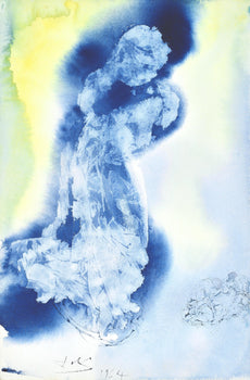 Salvador Dali, Composition (Michler/Lpsinger 1600; Field 69-3), Biblia Sacra, Lithograph