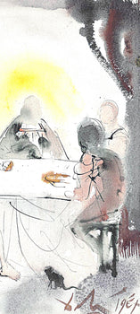 Salvador Dali, Composition (Michler/Lpsinger 1600; Field 69-3), Biblia Sacra, Lithograph