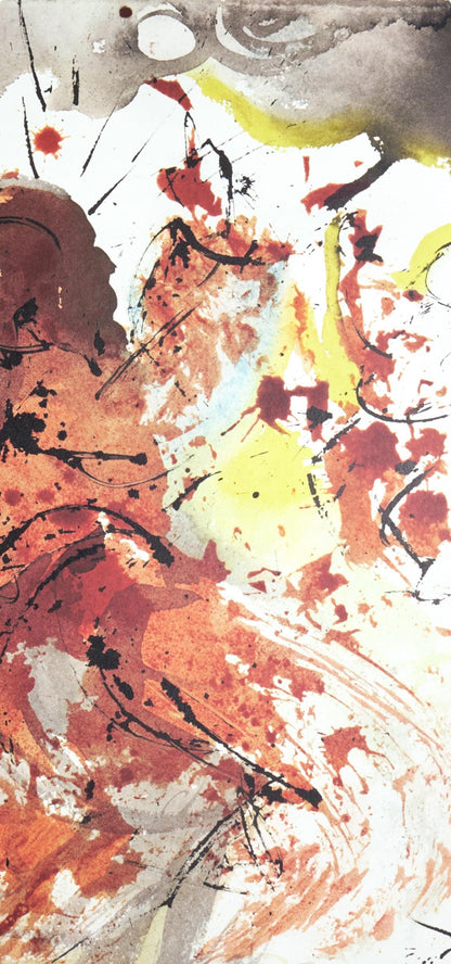 Salvador Dali, Composition (Michler/Lpsinger 1600; Field 69-3), Biblia Sacra, Lithograph