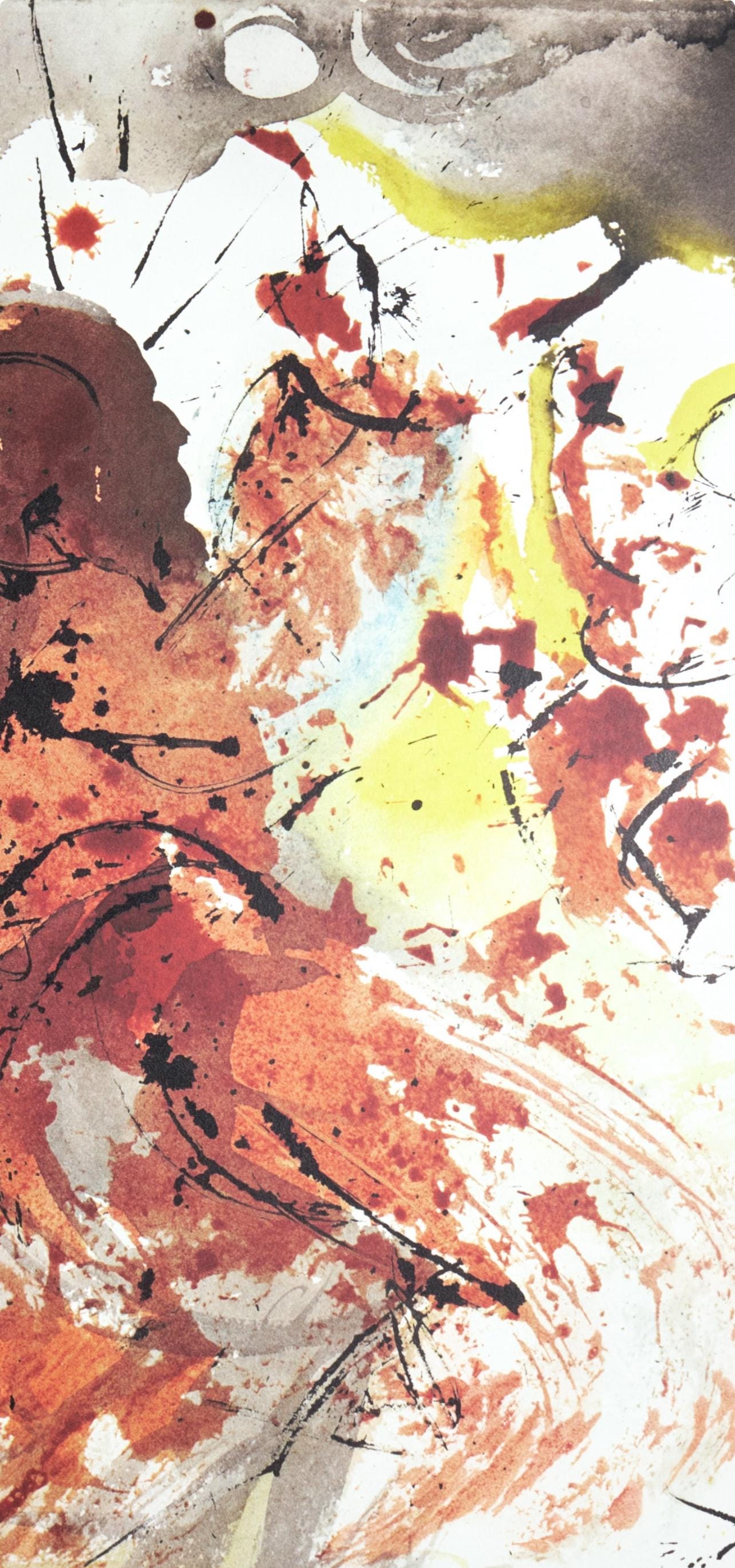 Salvador Dali, Composition (Michler/Lpsinger 1600; Field 69-3), Biblia Sacra, Lithograph