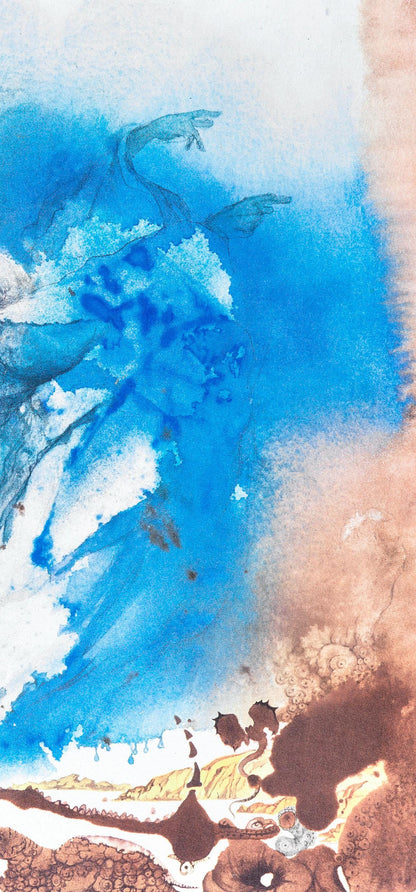 Salvador Dali, Composition (Michler/Lpsinger 1600; Field 69-3), Biblia Sacra, Lithograph