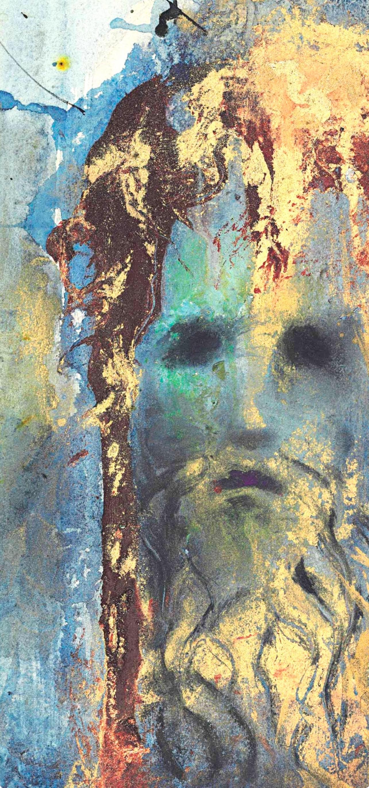 Salvador Dali, Composition (Michler/Lpsinger 1600; Field 69-3), Biblia Sacra, Lithograph