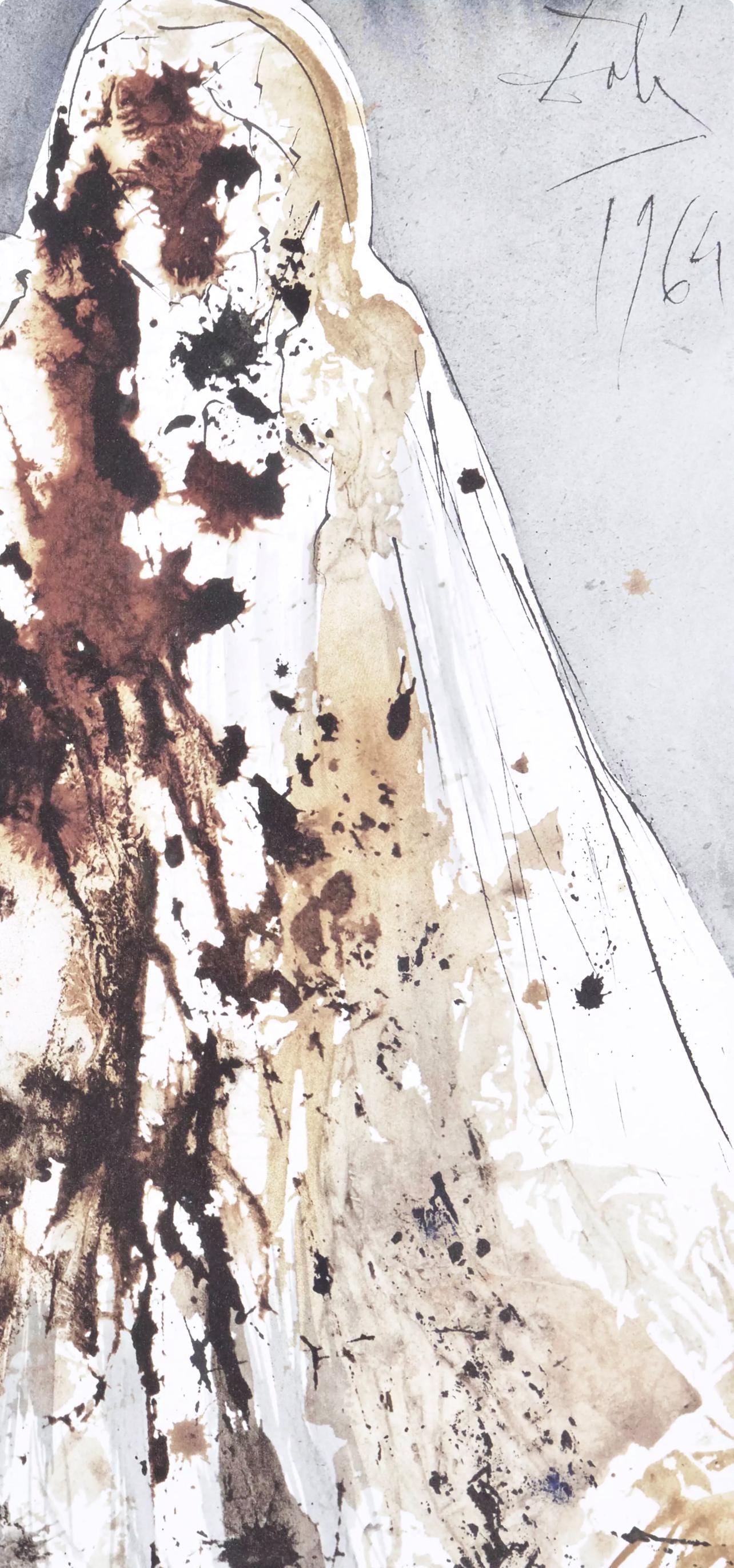 Salvador Dali, Composition (Michler/Lpsinger 1600; Field 69-3), Biblia Sacra, Lithograph