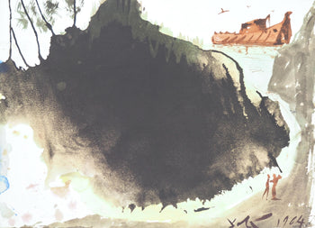 Salvador Dali, Composition (Michler/Lpsinger 1600; Field 69-3), Biblia Sacra, Lithograph