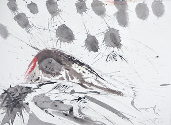 Salvador Dali, Composition (Michler/Lpsinger 1600; Field 69-3), Biblia Sacra, Lithograph