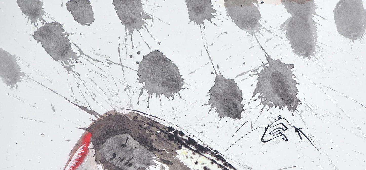 Salvador Dali, Composition (Michler/Lpsinger 1600; Field 69-3), Biblia Sacra, Lithograph