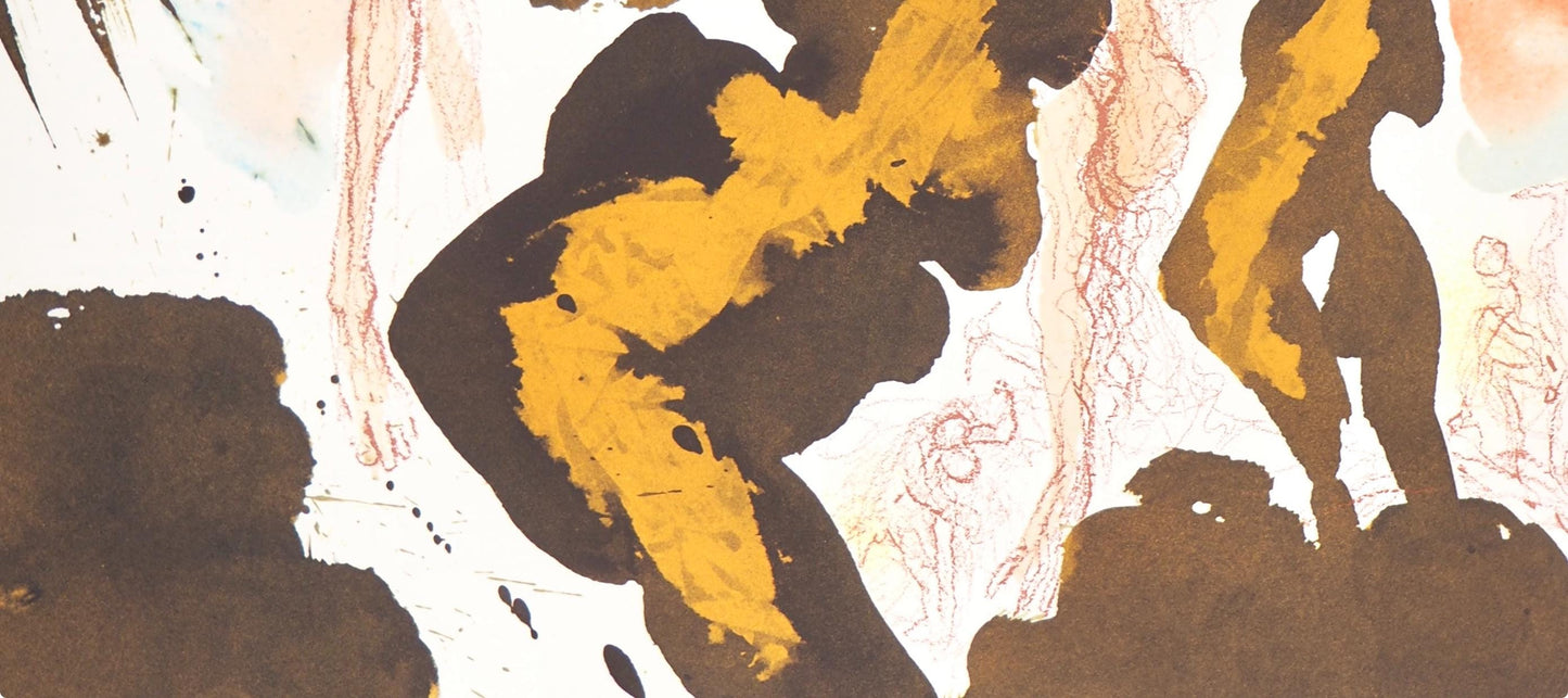 Salvador Dali, Composition (Michler/Lpsinger 1600; Field 69-3), Biblia Sacra, Lithograph