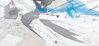 Salvador Dali, Composition (Michler/Lpsinger 1600; Field 69-3), Biblia Sacra, Lithograph