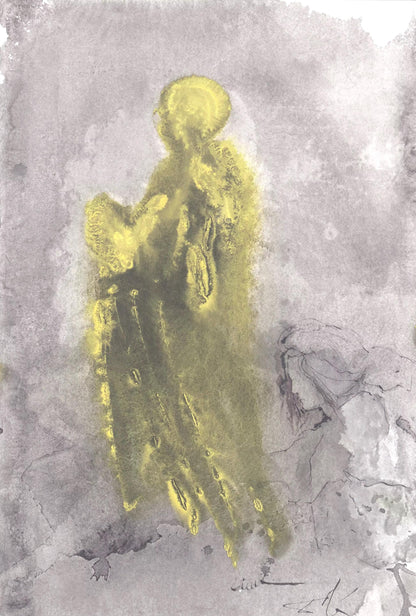 Salvador Dali, Composition (Michler/Lpsinger 1600; Field 69-3), Biblia Sacra, Lithograph