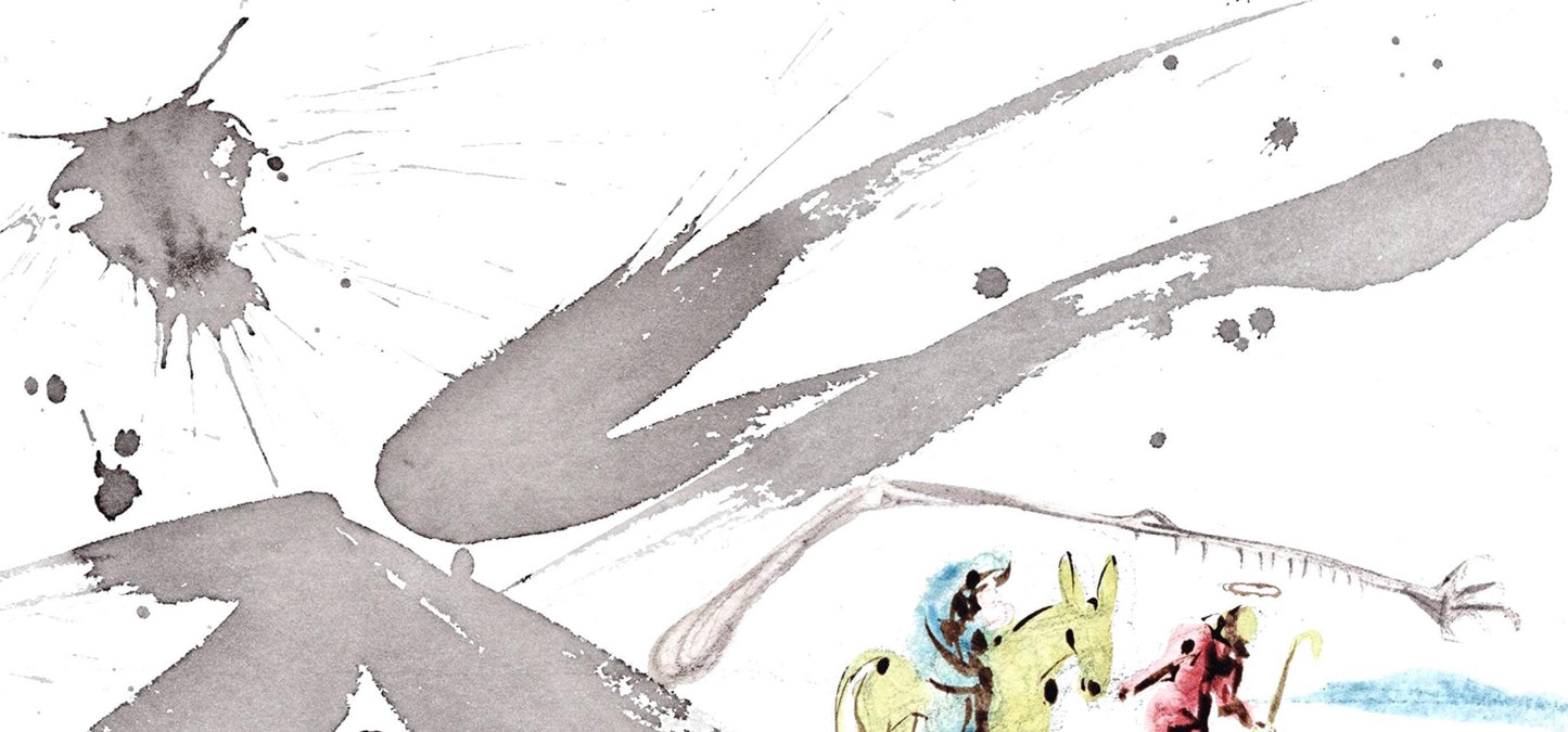 Salvador Dali, Composition (Michler/Lpsinger 1600; Field 69-3), Biblia Sacra, Lithograph