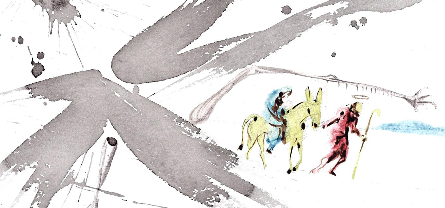 Salvador Dali, Composition (Michler/Lpsinger 1600; Field 69-3), Biblia Sacra, Lithograph