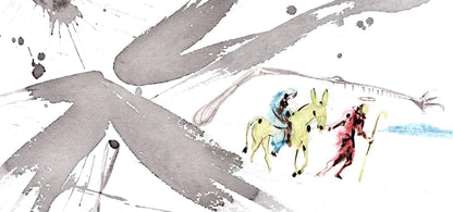 Salvador Dali, Composition (Michler/Lpsinger 1600; Field 69-3), Biblia Sacra, Lithograph