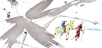 Salvador Dali, Composition (Michler/Lpsinger 1600; Field 69-3), Biblia Sacra, Lithograph