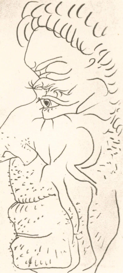 Pablo Picasso, 15.9.64. I (Cramer 148), Le Got Du Bonheur, Mixed Media Lithograph