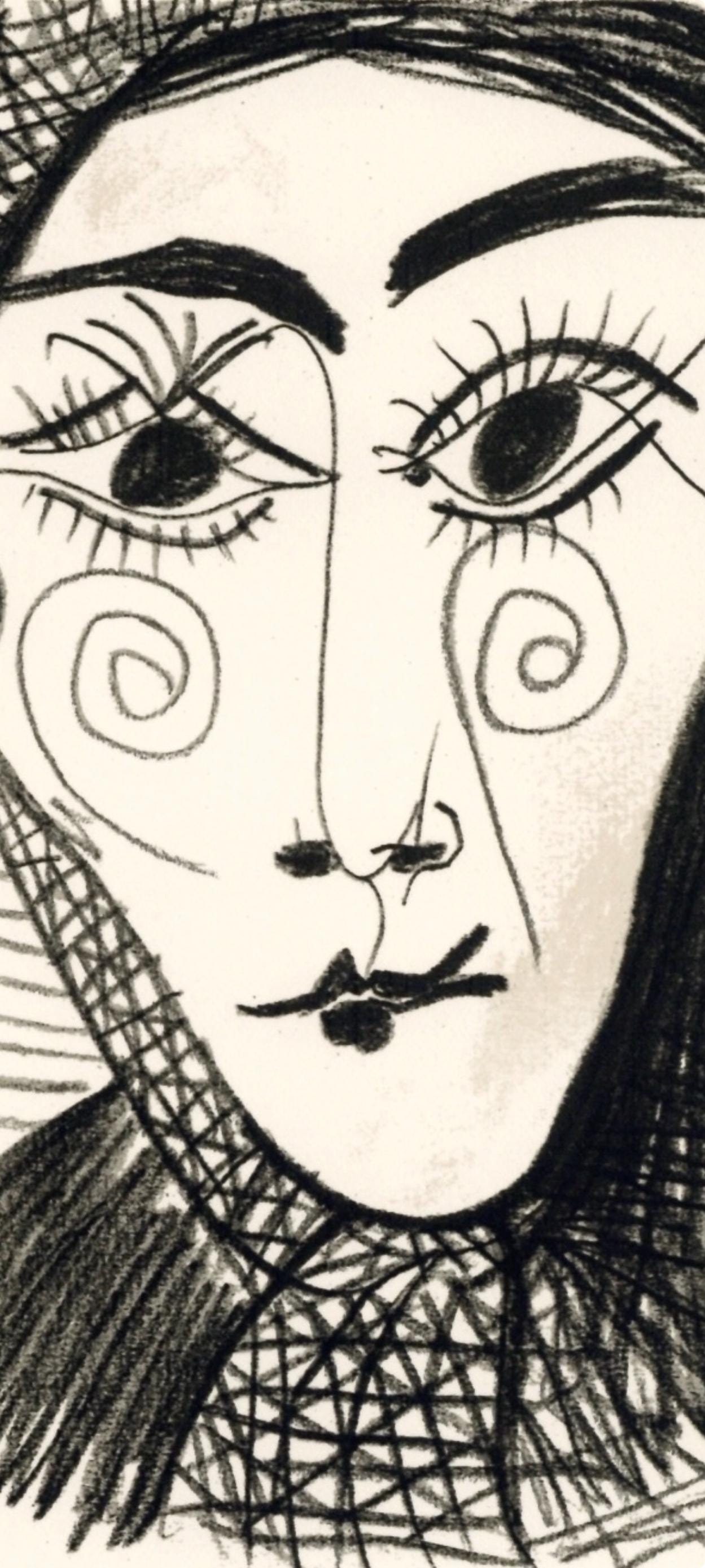 Pablo Picasso, 23.9.64 Iv (Cramer 148), Le Got Du Bonheur, Mixed Media Lithograph