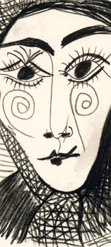 Pablo Picasso, 23.9.64 Iv (Cramer 148), Le Got Du Bonheur, Mixed Media Lithograph