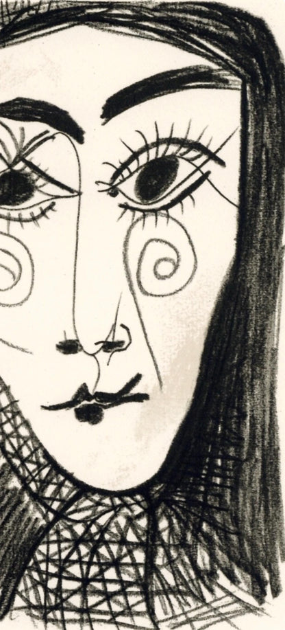 Pablo Picasso, 23.9.64 Iv (Cramer 148), Le Got Du Bonheur, Mixed Media Lithograph