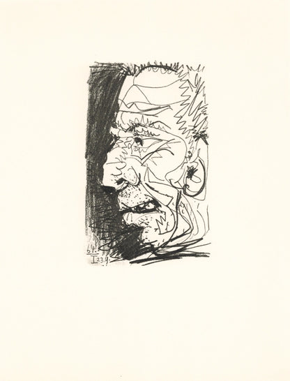 Pablo Picasso, 64.23.9. I (Cramer 148), Le Got Du Bonheur, Mixed Media Lithograph