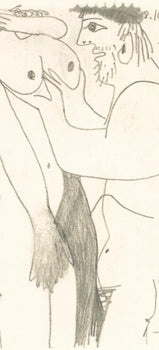 Pablo Picasso, 8.10.64. Ii (Cramer 148), Le Got Du Bonheur, Mixed Media Lithograph