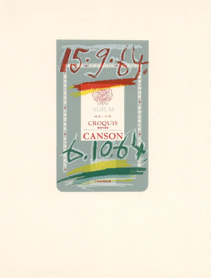 Pablo Picasso, 6.10.64. (Cramer 148), Le Got Du Bonheur, Mixed Media Lithograph