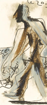 Pablo Picasso, 20.9.64. I (Cramer 148), Le Got Du Bonheur, Mixed Media Lithograph