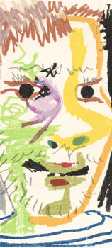 Pablo Picasso, 20.5.64. X (Cramer 148), Le Got Du Bonheur, Mixed Media Lithograph