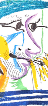 Pablo Picasso, 20.5.64. Ii (Cramer 148), Le Got Du Bonheur, Mixed Media Lithograph