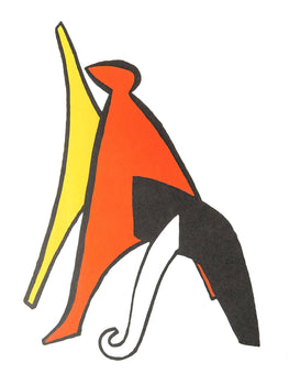 Alexander Calder, Sabot, Stabiles, Derrire Le Miroir, Lithograph