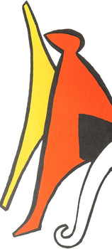 Alexander Calder, Sabot, Stabiles, Derrire Le Miroir, Lithograph