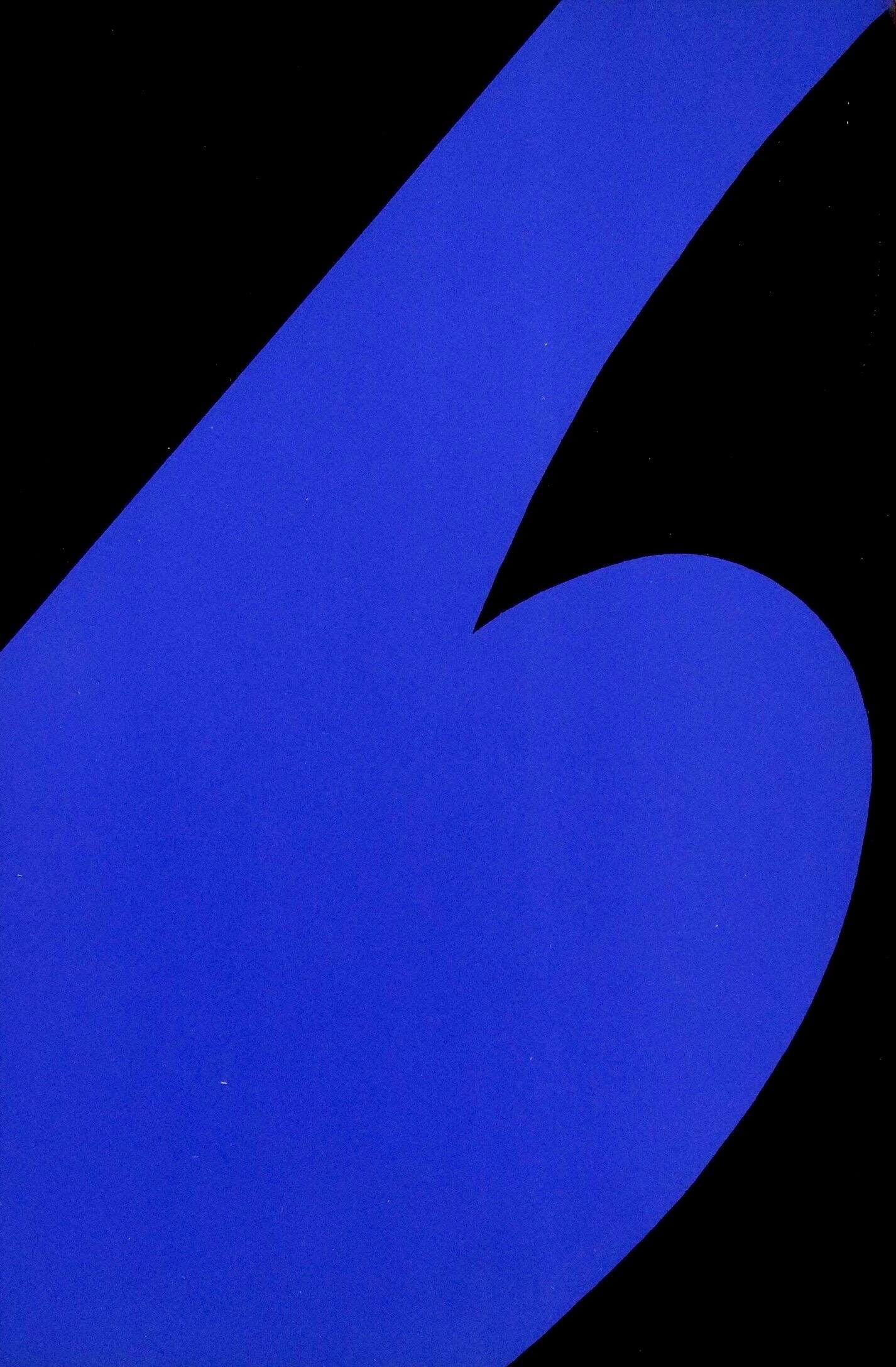 Ellsworth Kelly, Composition (Axsom Ia), Derrire Le Miroir, Lithograph