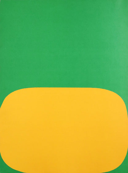 Ellsworth Kelly, Composition (Axsom Ib), Derrire Le Miroir, Lithograph