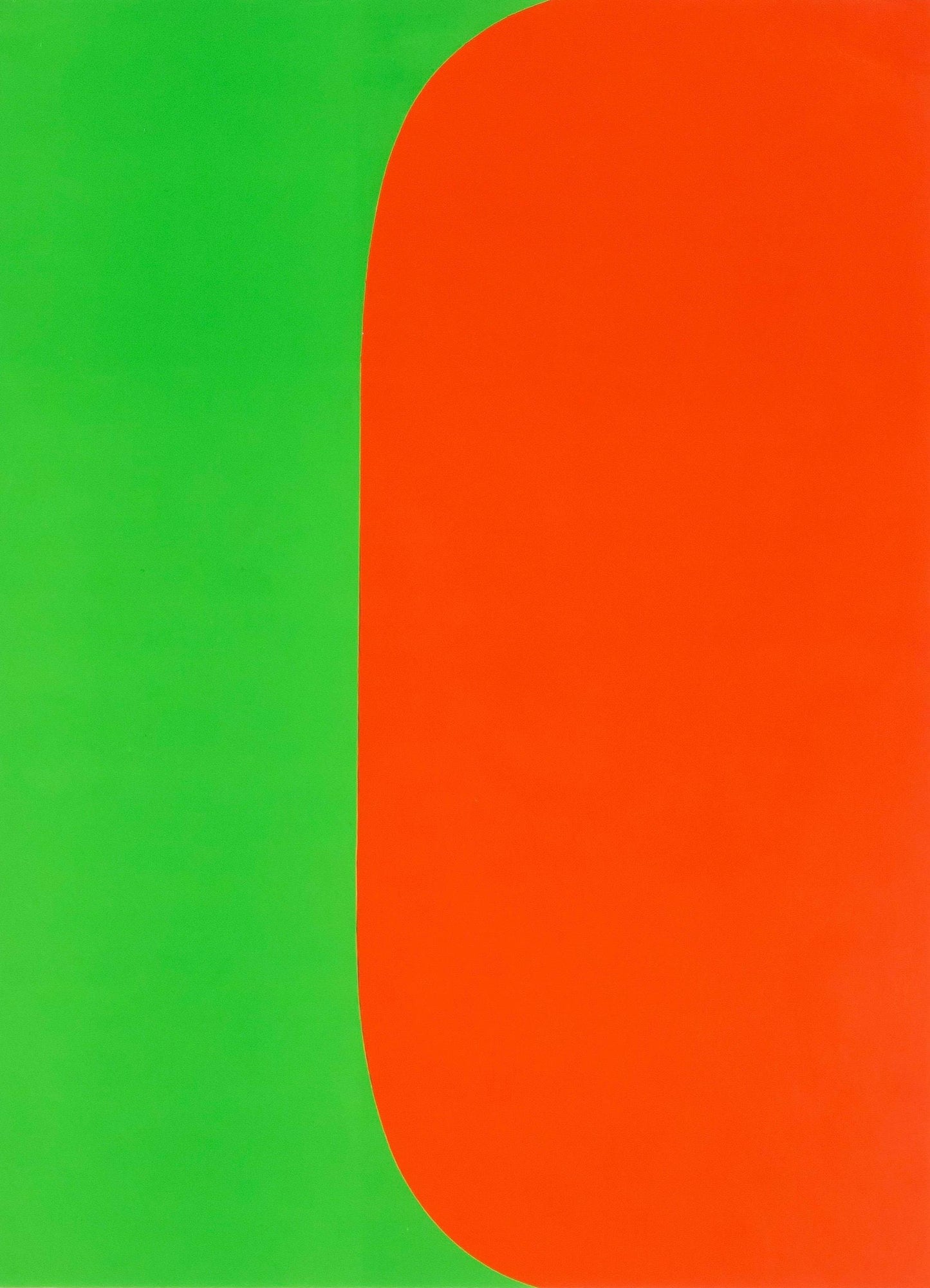 Ellsworth Kelly, Composition (Axsom Ib), Derrire Le Miroir, Lithograph