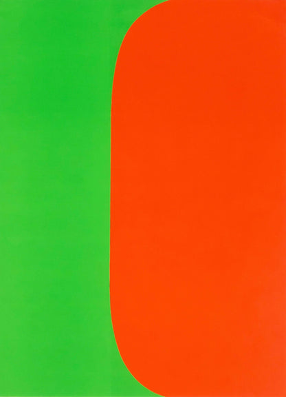 Ellsworth Kelly, Composition (Axsom Ib), Derrire Le Miroir, Lithograph