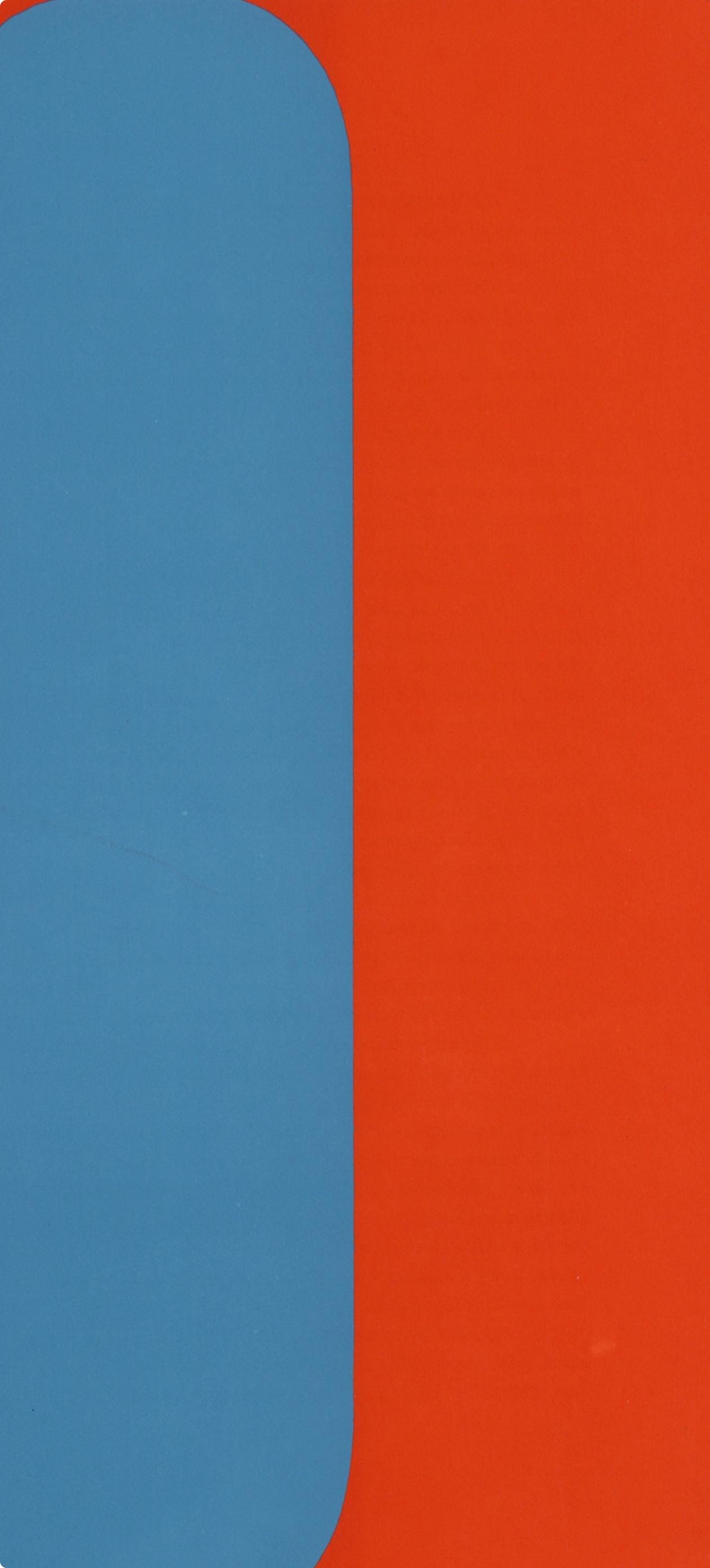 Ellsworth Kelly, Composition (Axsom Ib), Derrire Le Miroir, Lithograph