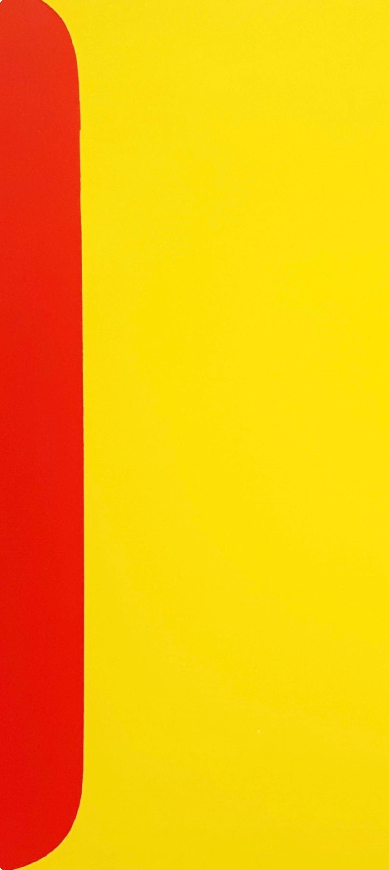 Ellsworth Kelly, Composition (Axsom Ib), Derrire Le Miroir, Lithograph