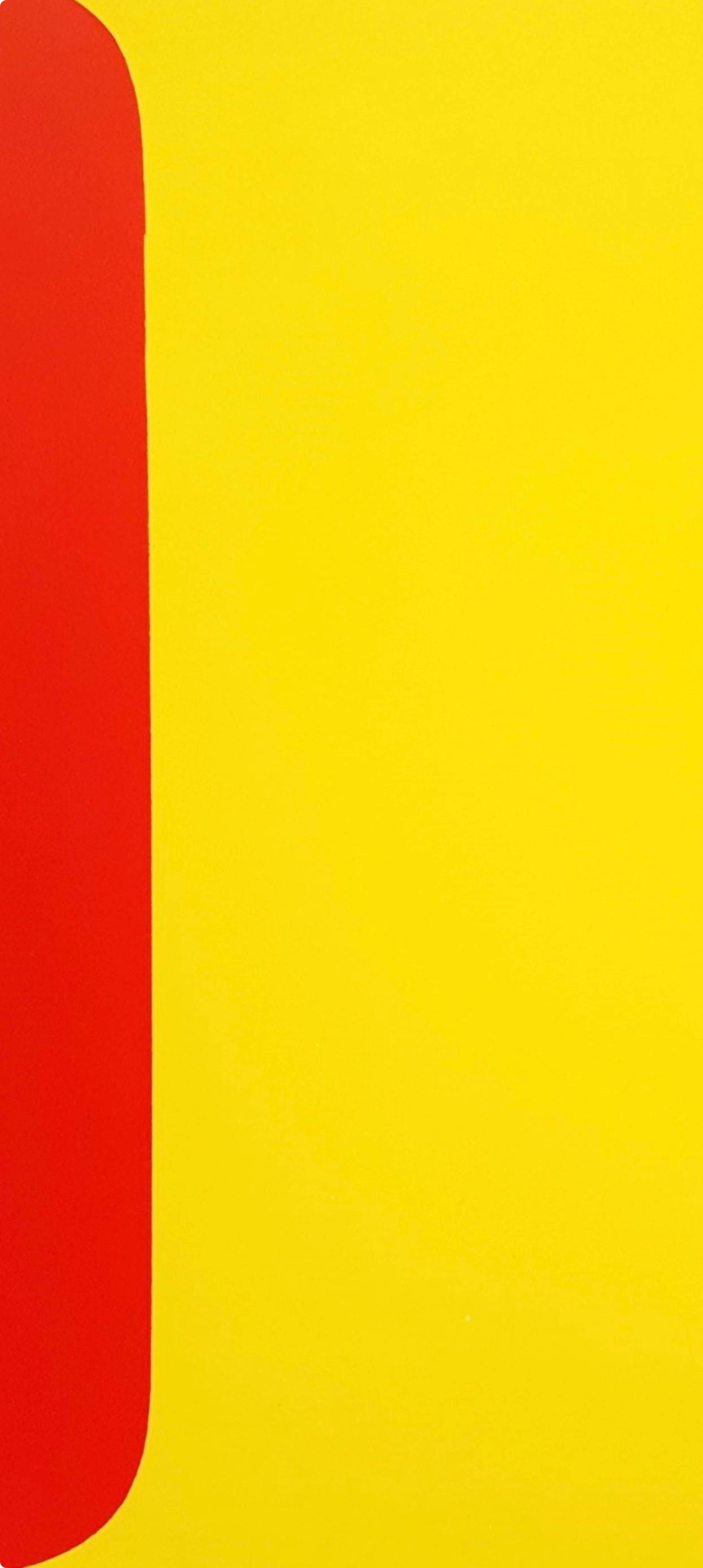 Ellsworth Kelly, Composition (Axsom Ib), Derrire Le Miroir, Lithograph