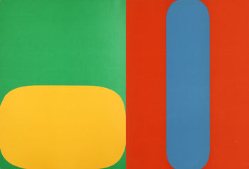 Ellsworth Kelly, Composition (Axsom Ib), Derrire Le Miroir, Lithograph