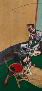 Francis Bacon, Portrait Of George Dyer Staring At Blind-Cord, Derrire Le Miroir, Lithograph
