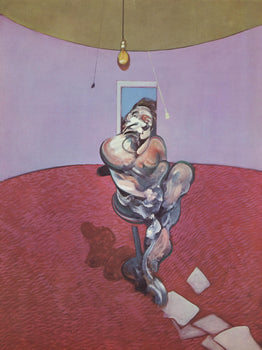 Francis Bacon, Portrait Of George Dyer Talking, Derrire Le Miroir, Lithograph